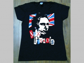 Sex Pistols čierne  dámske tričko materiál 100% bavlna